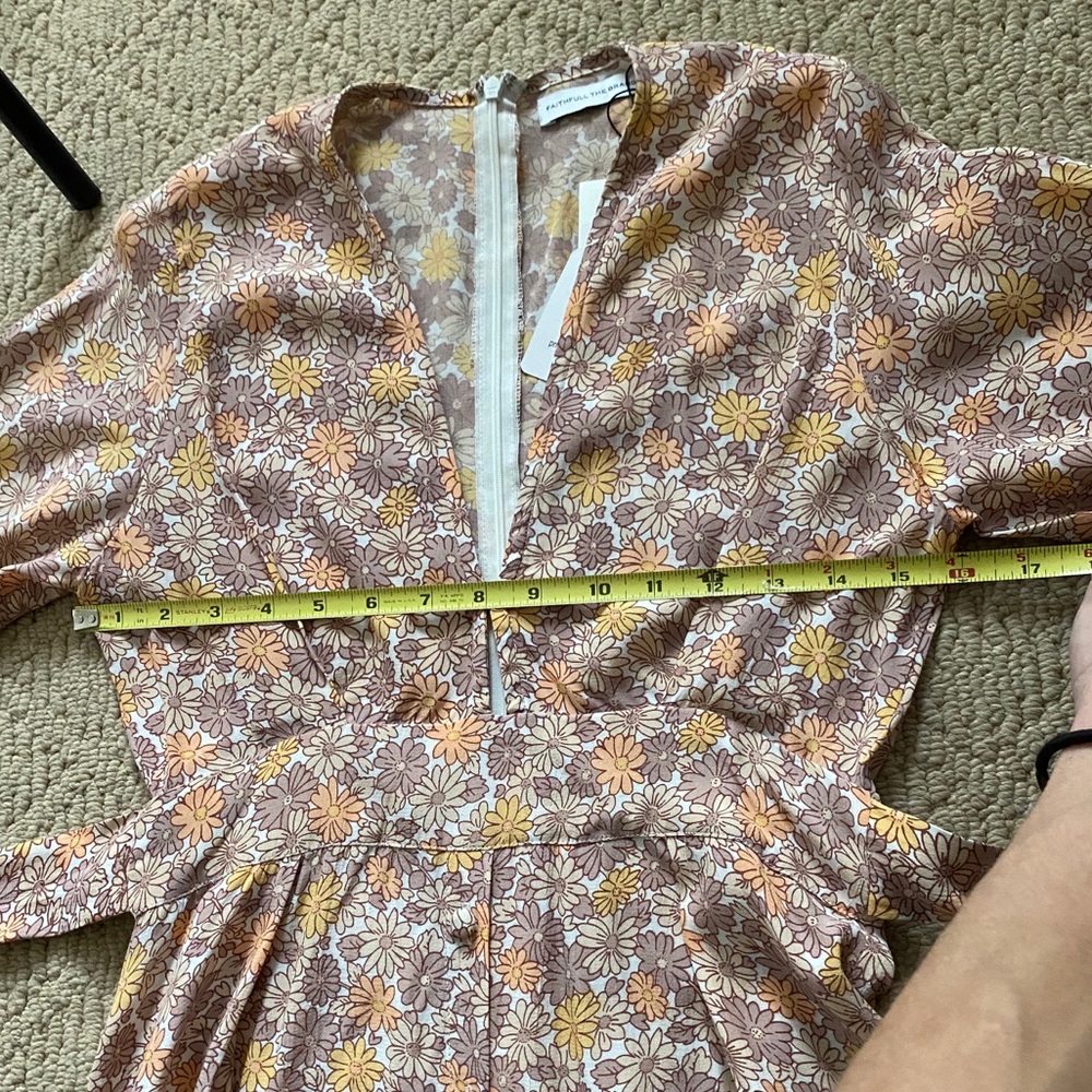 NWT Faithfull The Brand Palmaro Dress - Picture 14 of 14